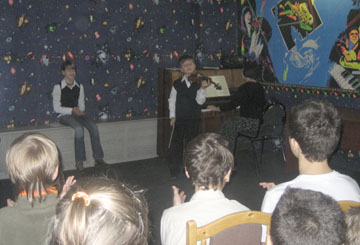 выступление детской музыкальной школы